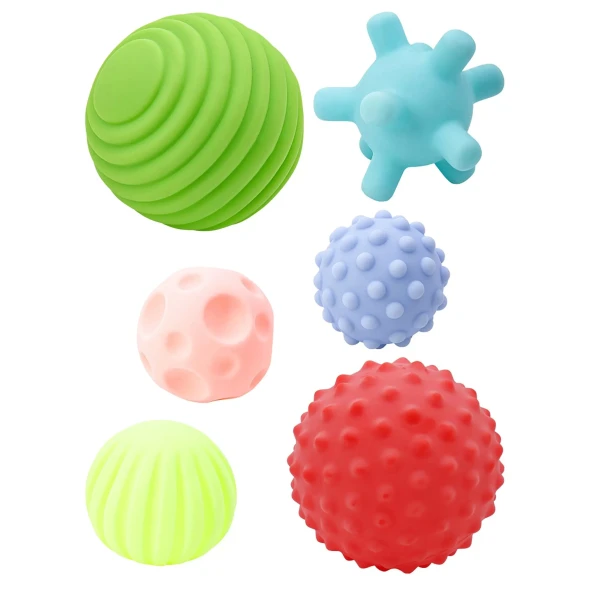 Игрушка для купания Рыжий кот мой малыш Сенсорные мячики