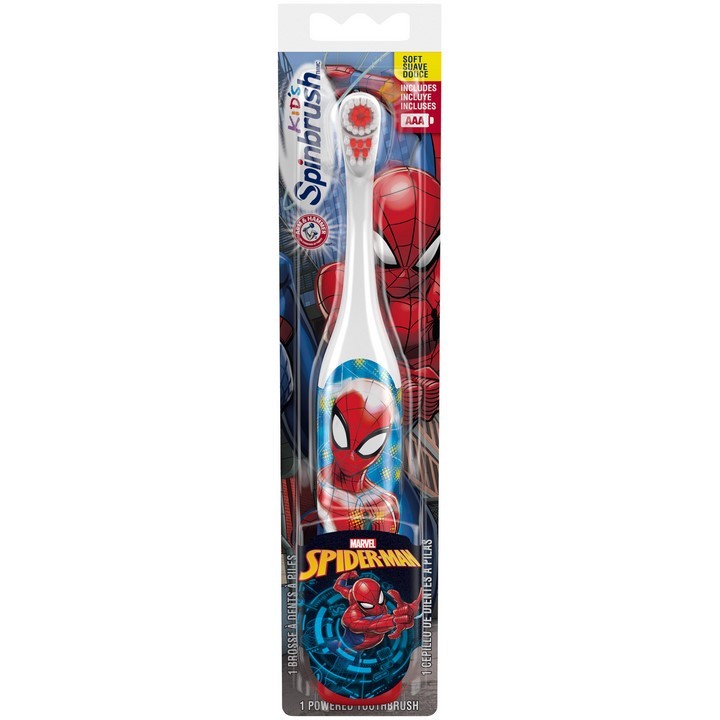 Щетка электрическая Kid’s Spinbrush Человек-паук