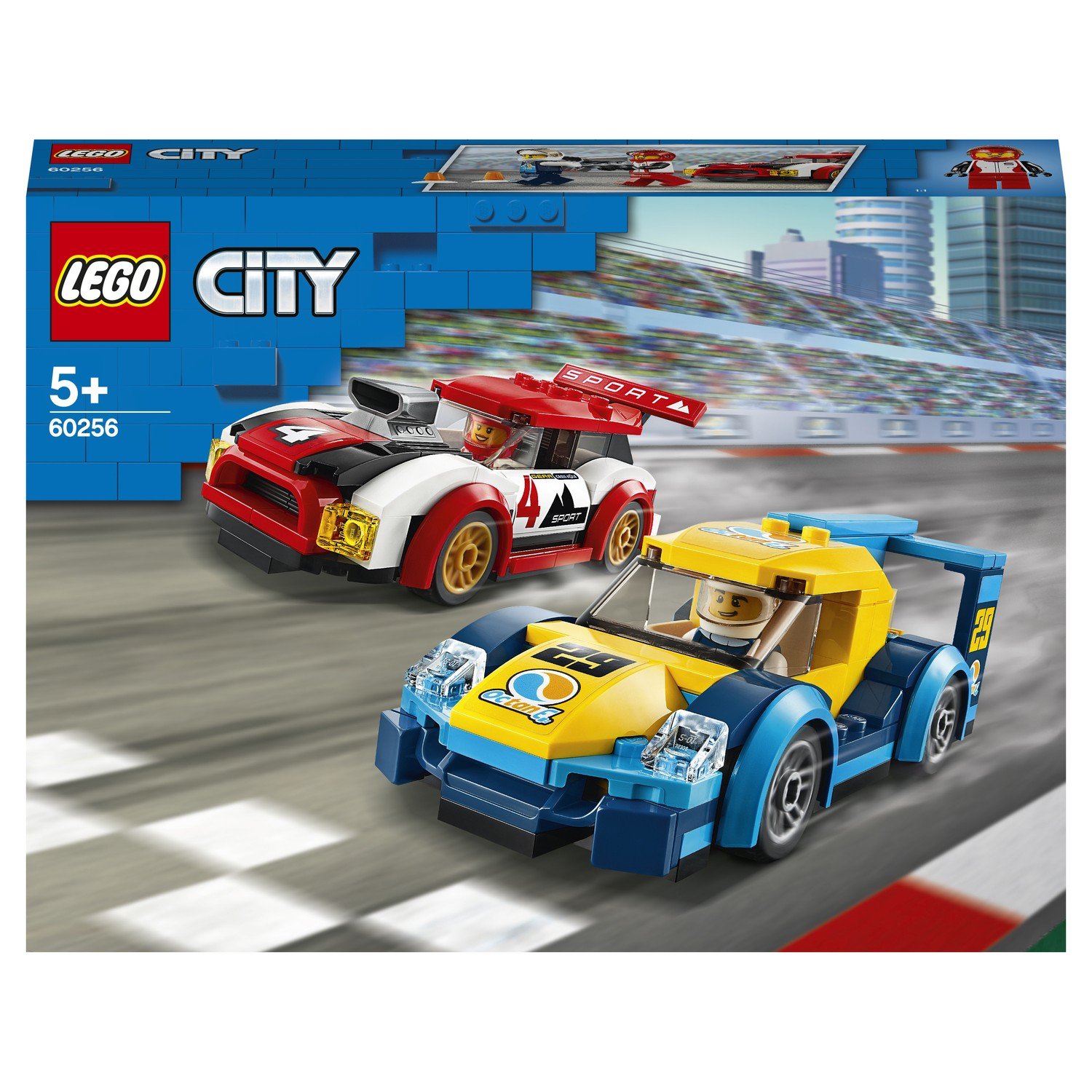 Купить Конструктор LEGO City Nitro Wheels Гоночные автомобили 60256 в  интернет магазине — BWAY. В наличии в Ташкенте.