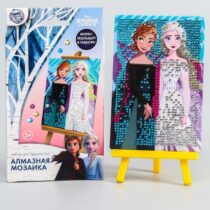 Купить в магазине BWAY Ташкент Узбекистан - Алмазная мозаика для детей "Анна и Эльза" Холодное сердце