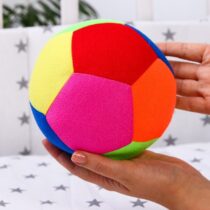 Купить в магазине BWAY Ташкент Узбекистан - Развивающая игрушка «Мяч футбольный цветной»