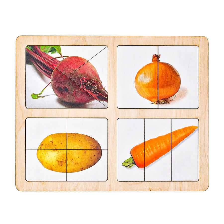 Разрезные картинки “Овощи-2”