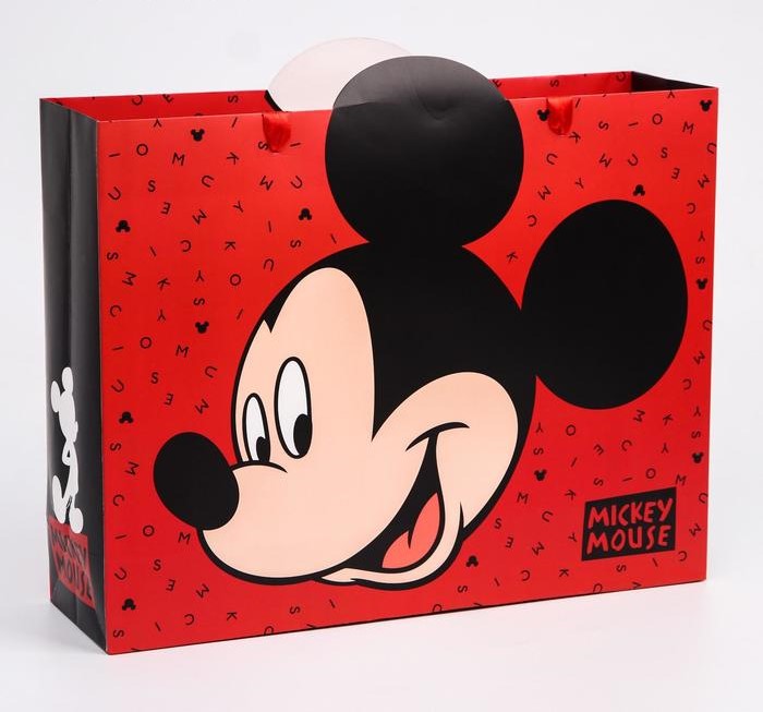 Пакет ламинат горизонтальный “Mickey Mouse”, Микки Маус, 31х40х11 см
